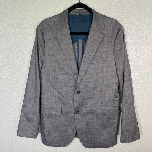 Bonobos Blazer Jacket Mens 40 R Slim Fit Sport Coat Career Cotton